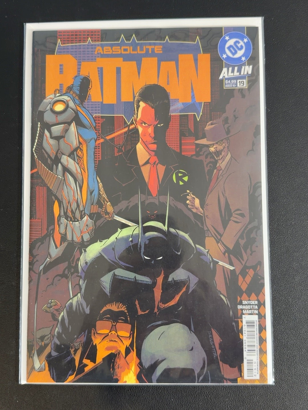 Absolute Batman #19 – 2nd Printing Nick Dragotta - representative inventory copy