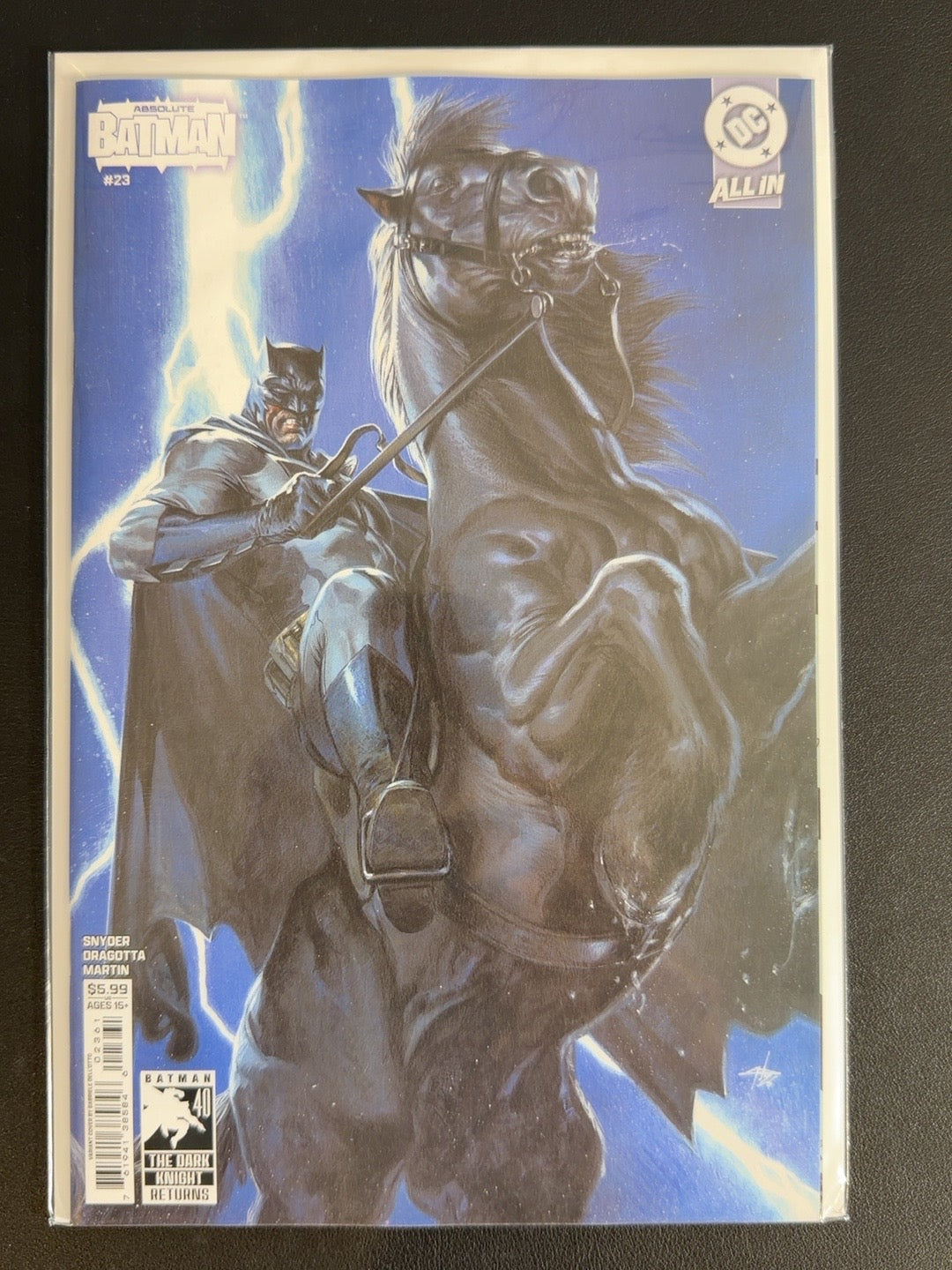 Absolute Batman #23 – Cover E – Gabriele Dell'Otto - representative inventory copy