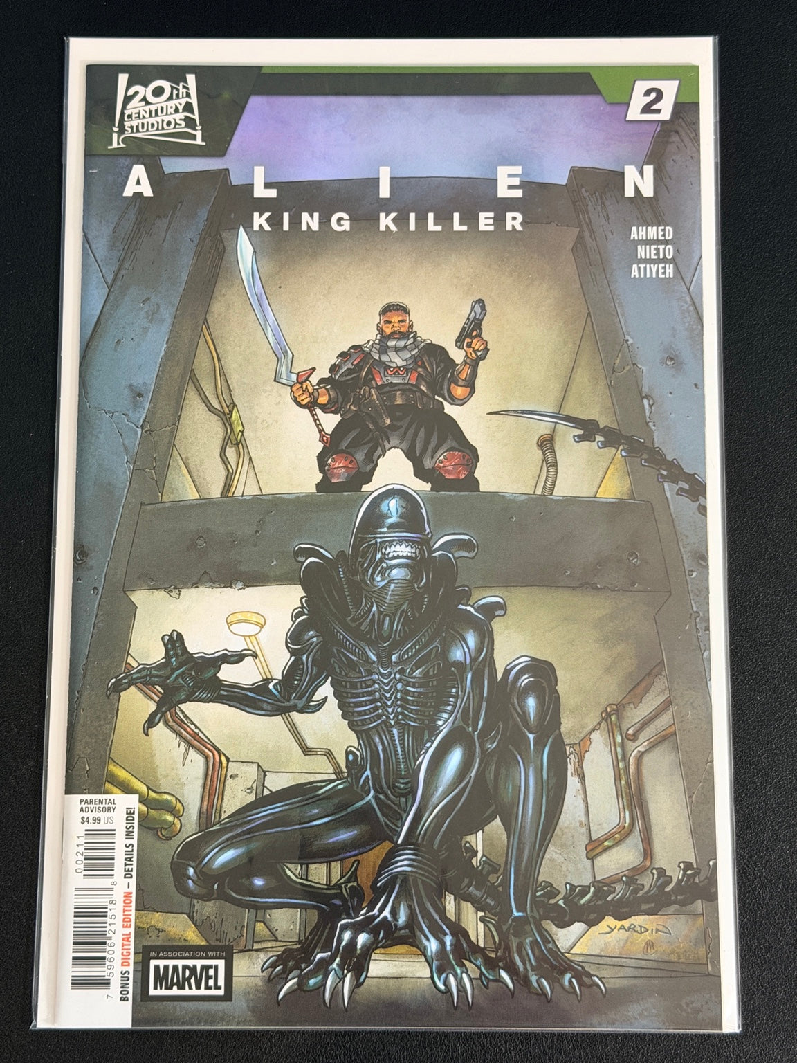 Alien: King Killer #2 – Cover A – David Yardin | Mike Atiyeh