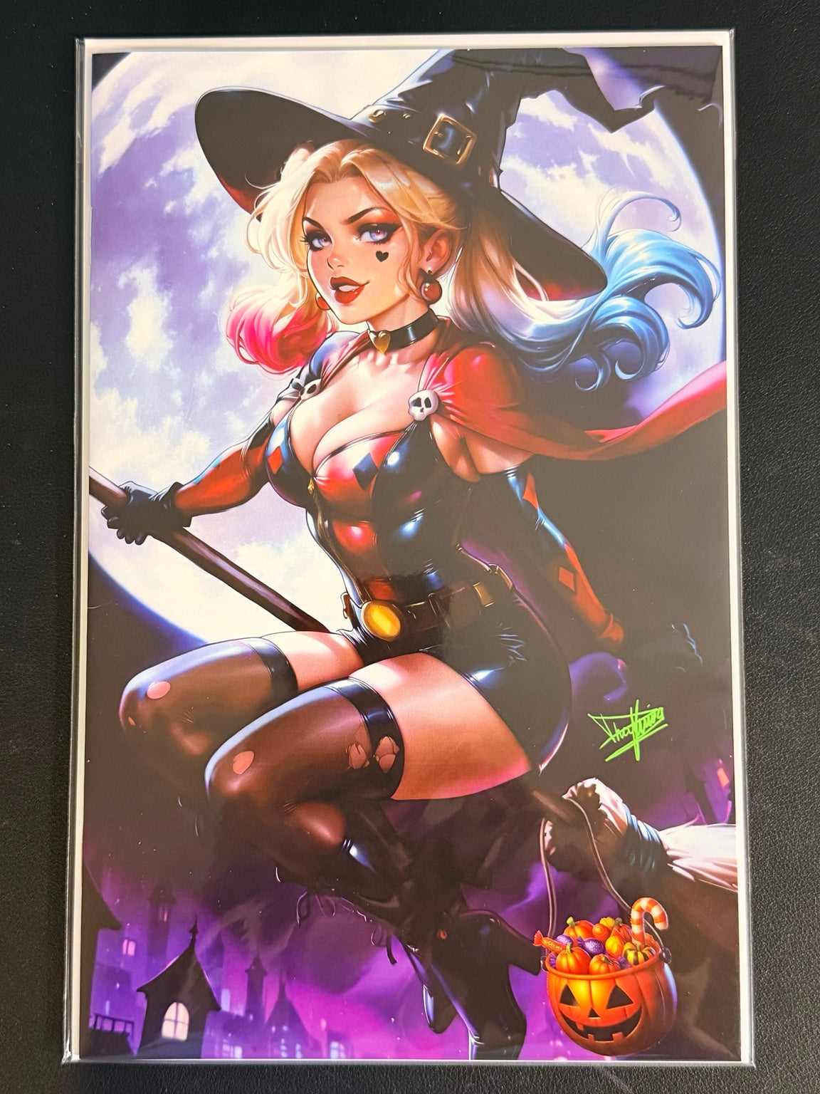 Multiverse Saga Harley Quinn witch nice virgin variant by Dhaxina
