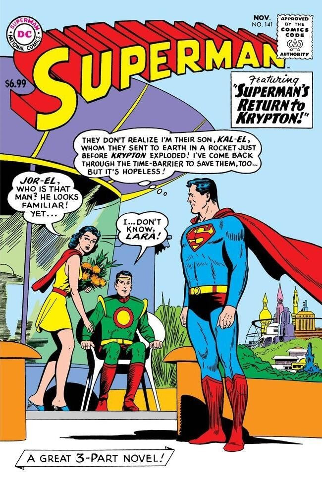 Superman #141 Facsimile Edition Cover C Curt Swan Foil Variant