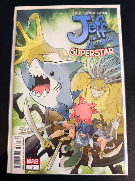 Jeff the Land Shark: Superstar #3 A front cover