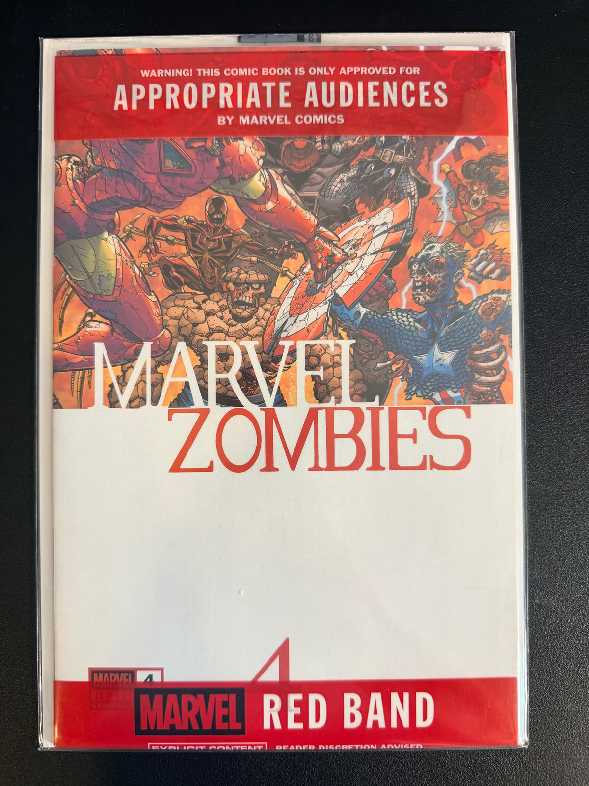 Marvel Zombies: Red Band #4 B – Marvel Comics front cover
