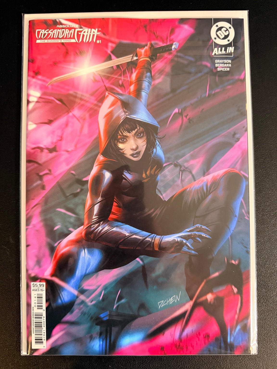 Absolute Cassandra Cain: The Shadows Hand #1 – Cover D – Derrick Chew