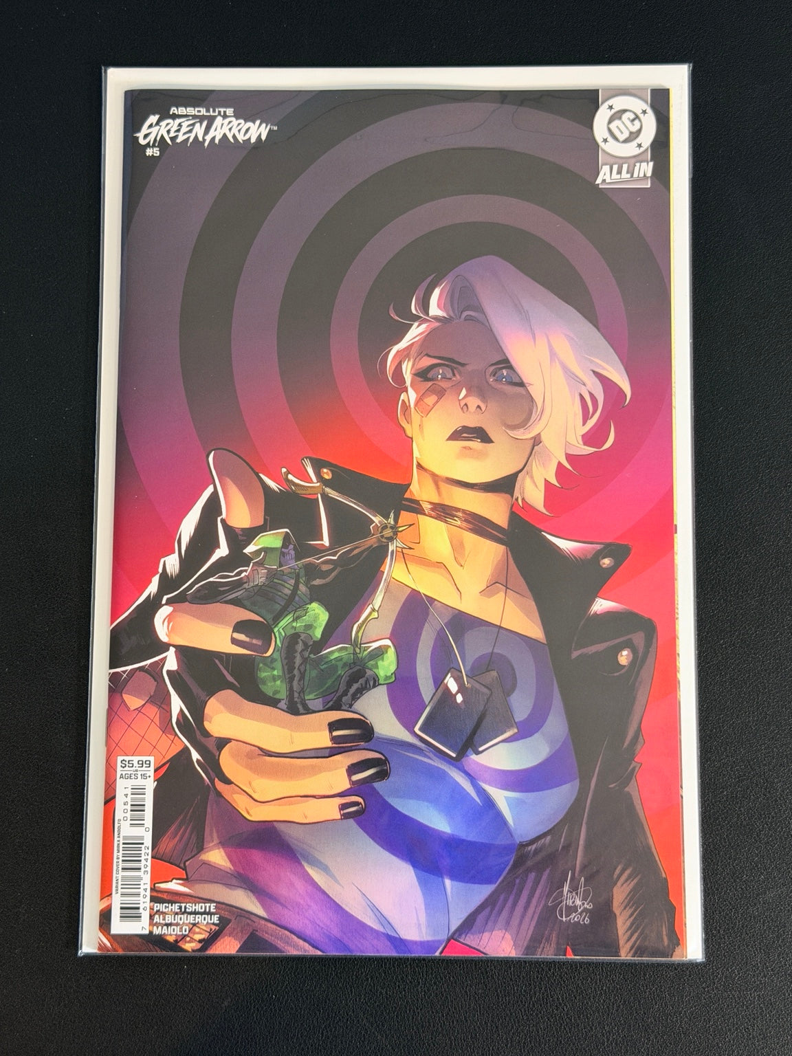 Absolute Green Arrow #5 – Cover D – Mirka Andolfo