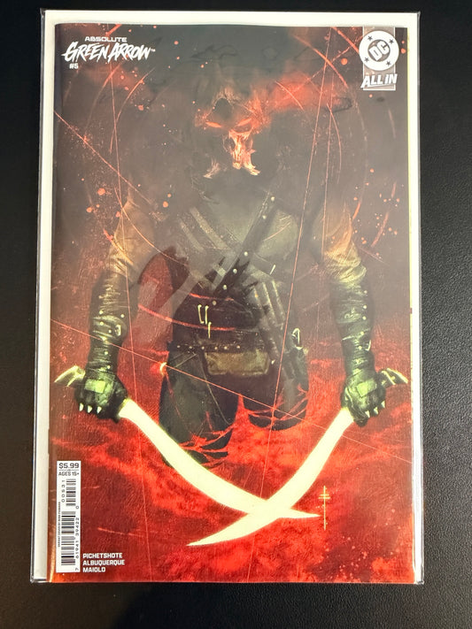 Absolute Green Arrow #5 – Cover C – Sebastián Fiumara