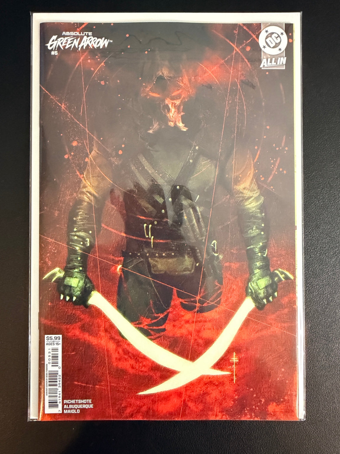 Absolute Green Arrow #5 – Cover C – Sebastián Fiumara - representative inventory copy