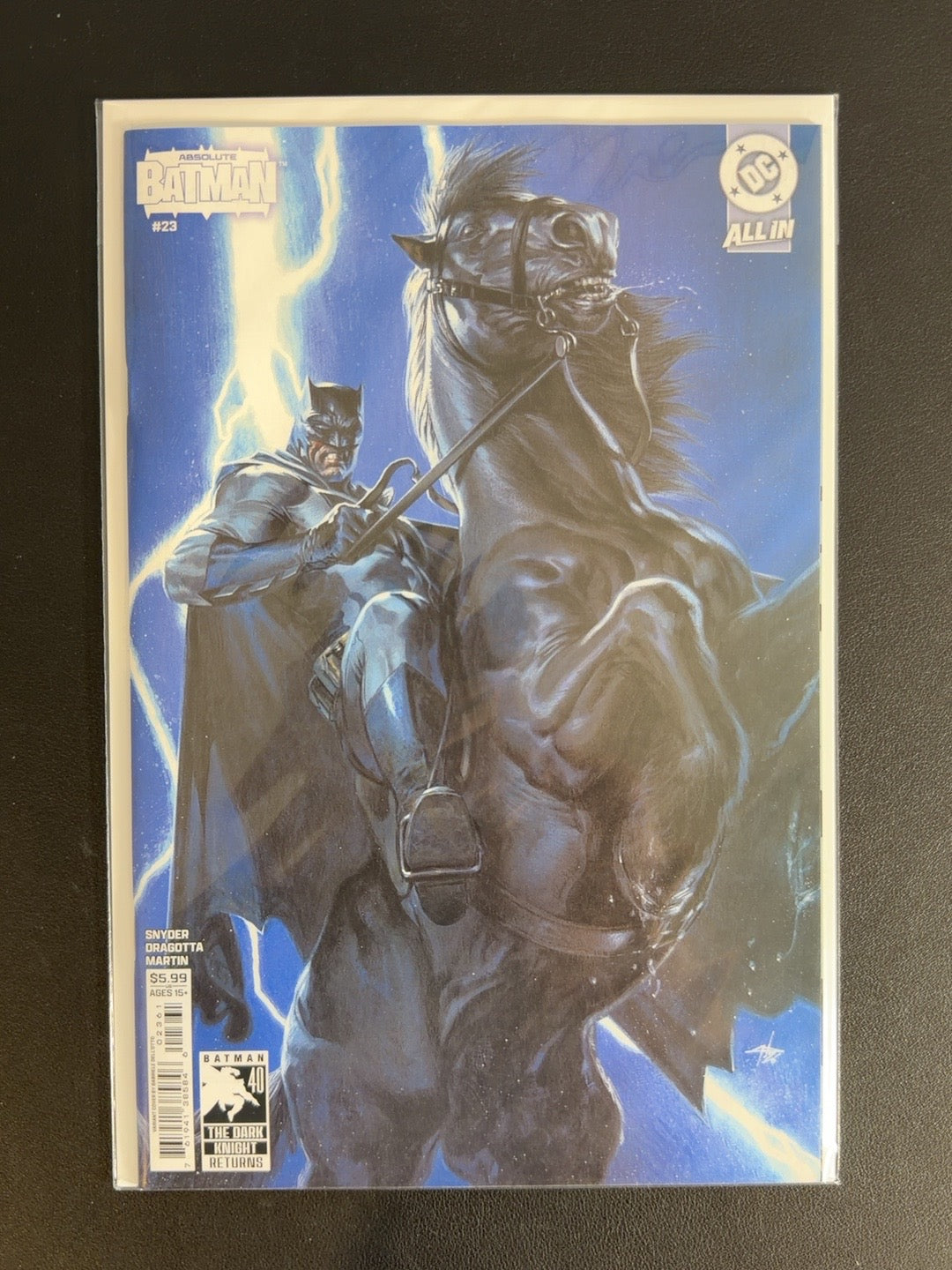 Absolute Batman #23 – Cover E – Gabriele Dell'Otto - representative inventory copy