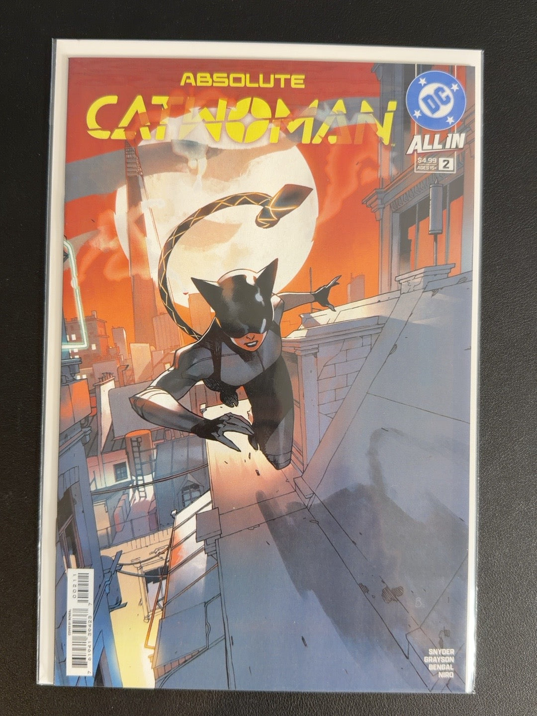 Absolute Catwoman #2 – Cover A – Bengal Amari - representative inventory copy