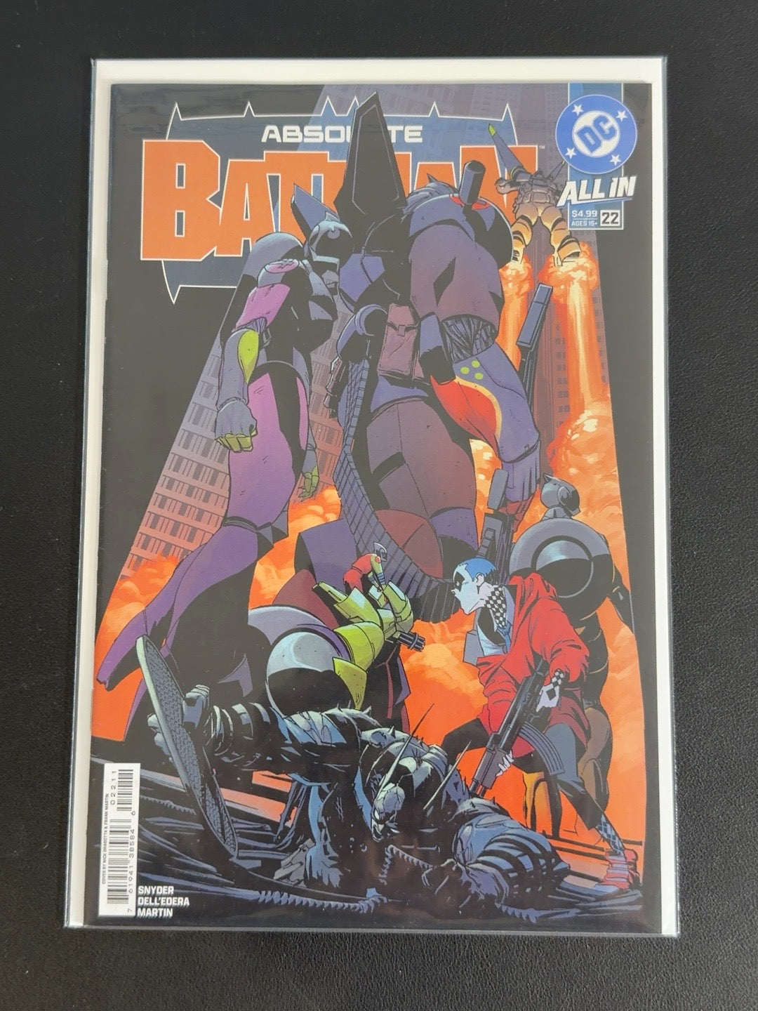 Absolute Batman #22 – Cover A – Nick Dragotta - representative inventory copy