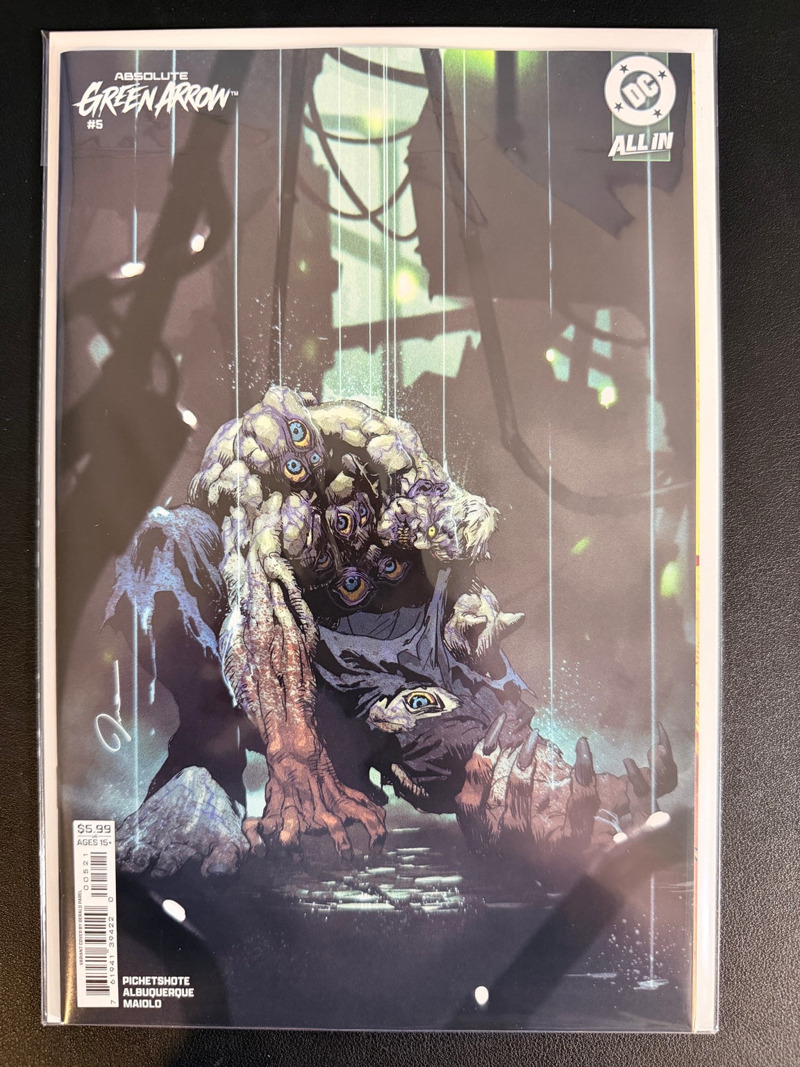 Absolute Green Arrow #5 – Cover B – Gerald Parel - representative inventory copy