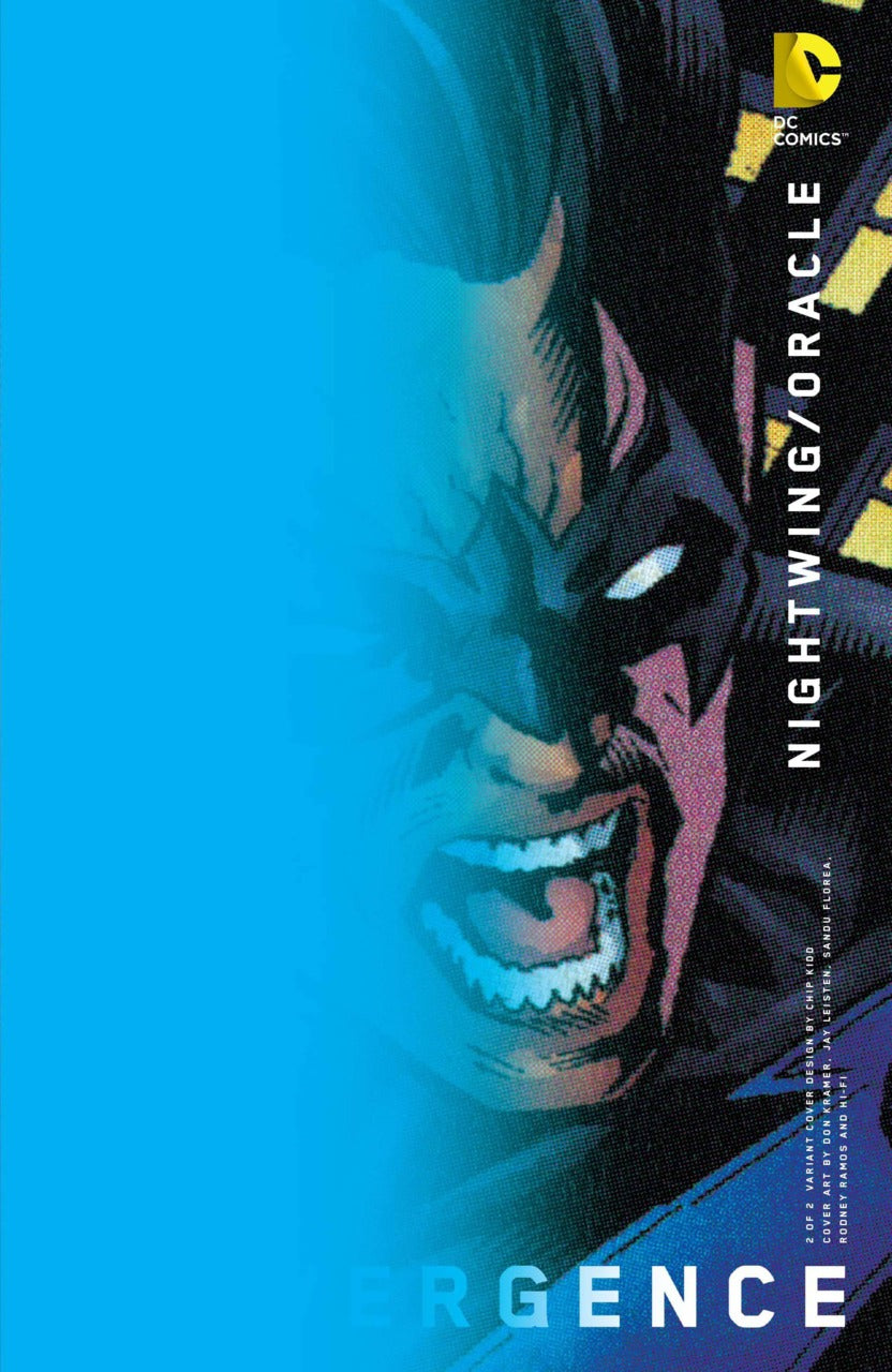 Convergence Nightwing Oracle #2 Chip Kidd Variant Edition