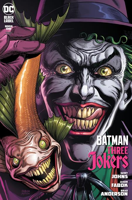 Batman: Three Jokers #1 Premium Variant B Joker Fish cover by Jason Fabok