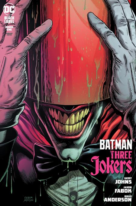 Batman: Three Jokers #1 Red Hood Variant cover by Jason Fabok