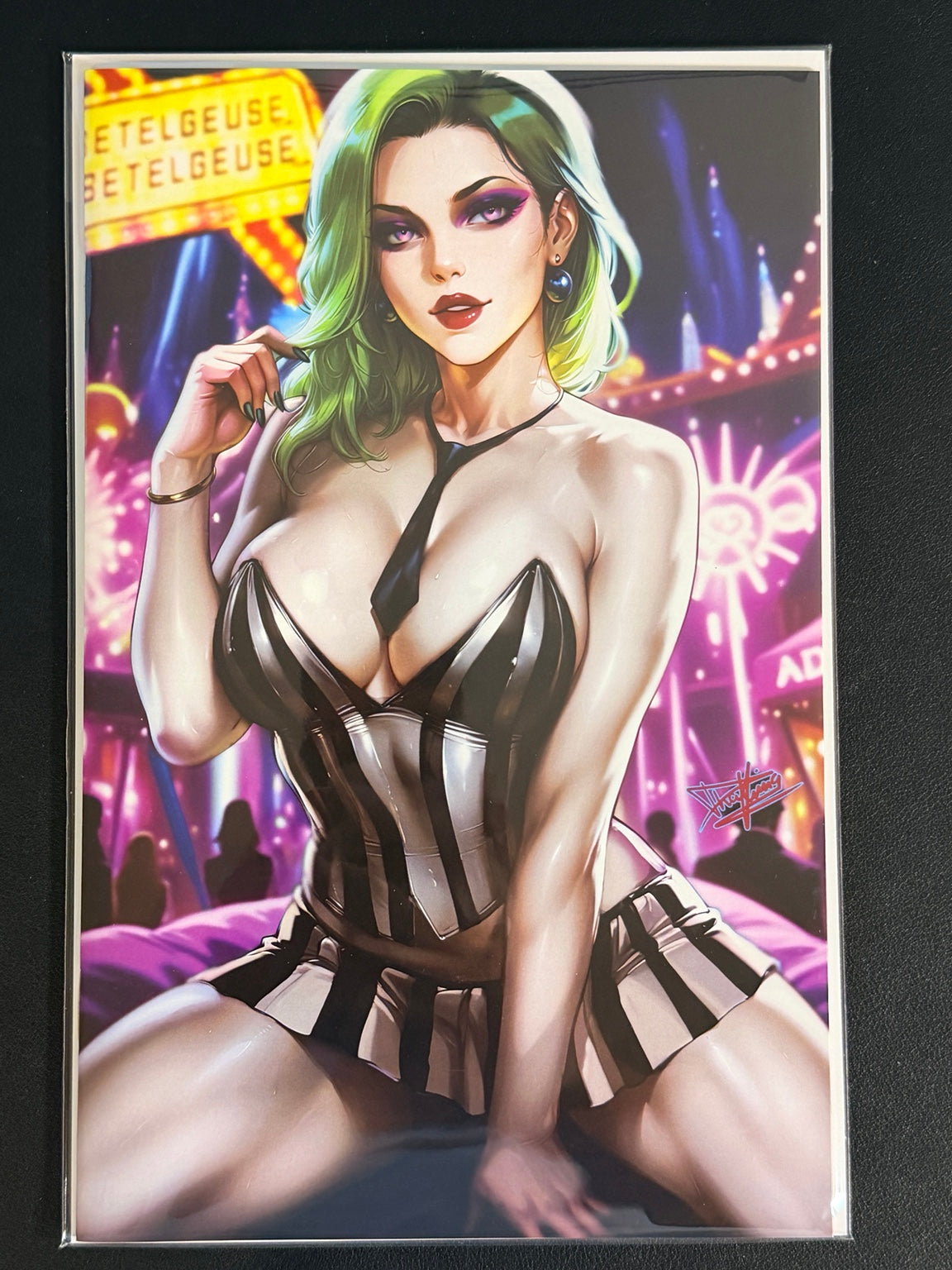Multiverse Saga Beetlejuice Cosplay Nice foil cover by Dhaxina