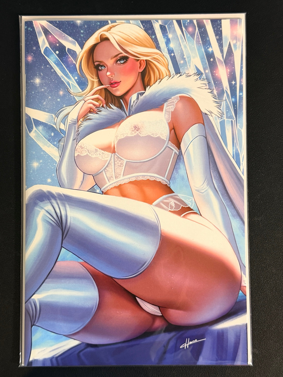Multiverse Saga Emma Frost nice virgin variant by Hanna Lam