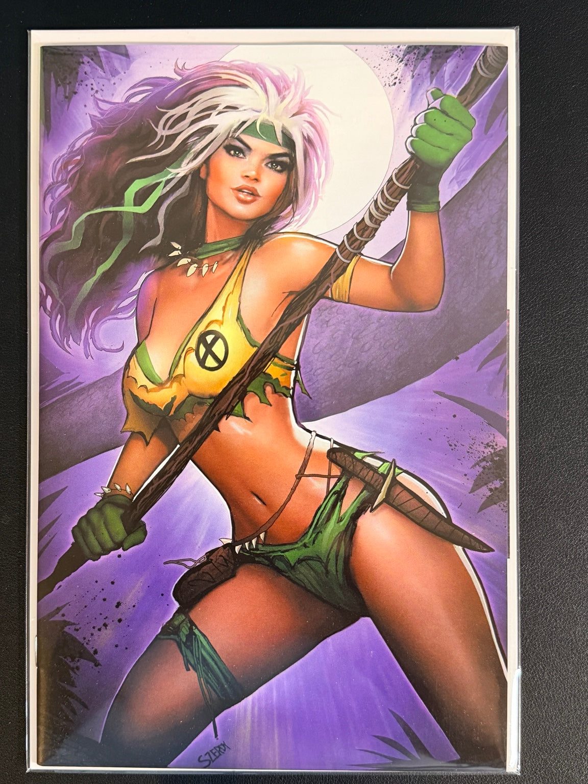 Multiverse Saga Rogue and Storm cosplay nice virgin variant by Dhaxina