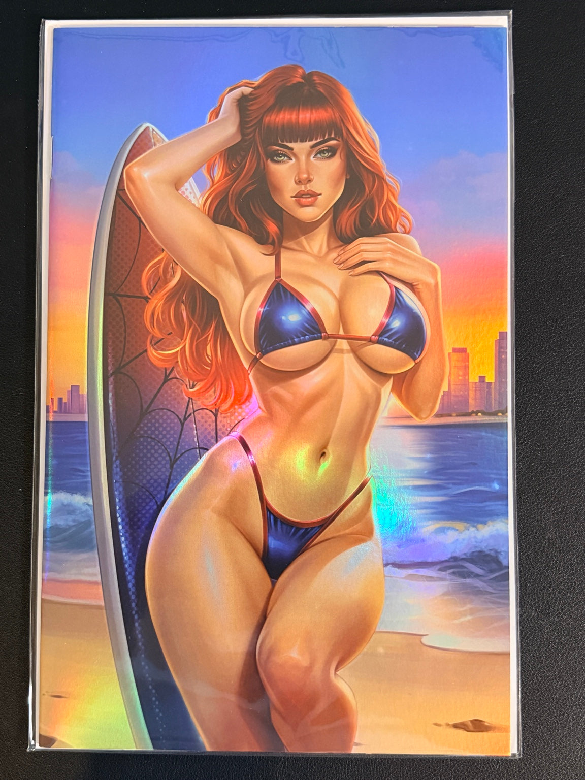 Multiverse Saga Mary Jane beach foil nice virgin variant by Dhaxina
