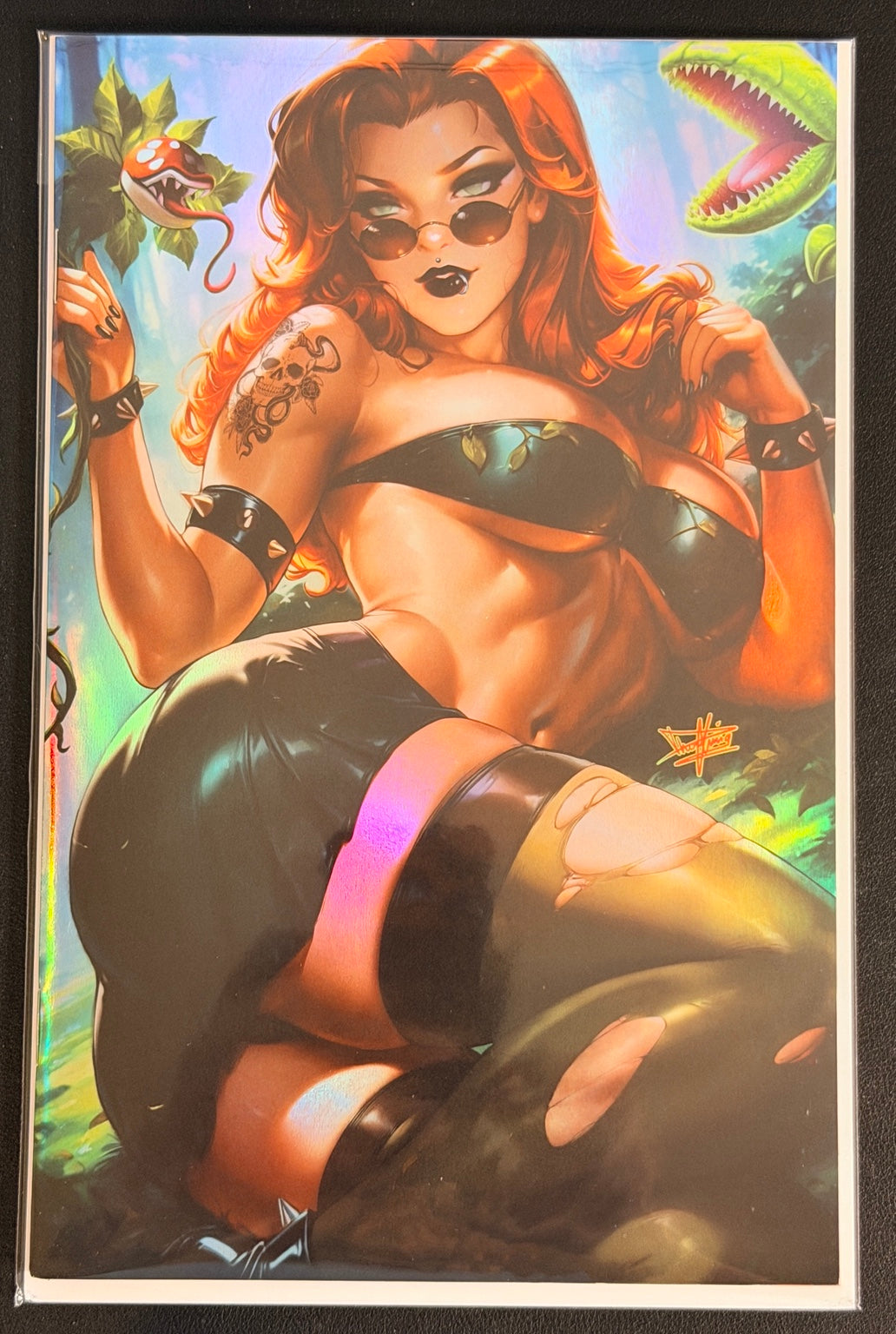 Multiverse Saga Poison Ivy foil nice virgin variant by Dhaxina