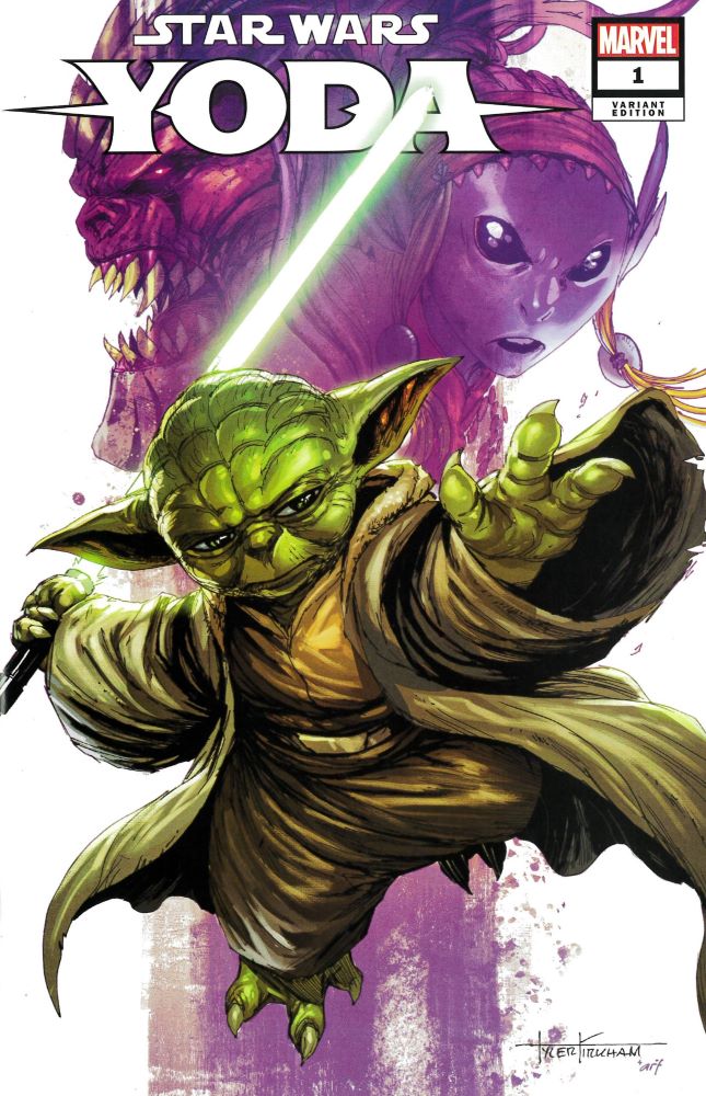 Star Wars Yoda #1 Tyler Kirkham Whatnot CBE Exclusive Trade Dress Variant