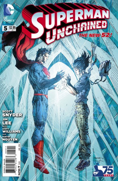Superman Unchained #5 Jim Lee regular cover