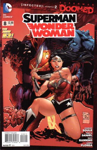 Superman Wonder Woman #8 Tony S. Daniel regular cover